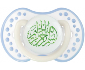 Islam Bism allah alrahman alraheem: Consejo clásico tetino blanco-cian Lovi Dynamic