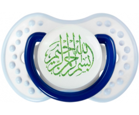 Islam Bism allah alrahman alraheem: Punta tetina clásica azul marino-blanco Lovi Dynamic