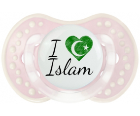 Me encanta el Islam: La punta tetina clásica retro-rosa-tierna Lovi Dynamic