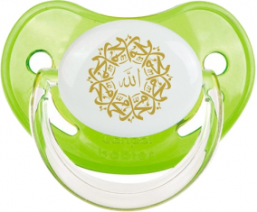 Allah - Mohamed en árabe: Consejo fisiológico tetino verde clásico