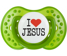 I love Jesus : Chupete LOVI Dynamic personnalisée