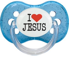 I love Jesus : Chupete Cereza personnalisée