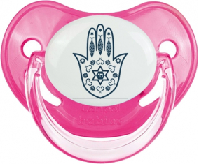 Judaísmo: Khamsa Fatman Hand: Classical Rose Tetine Physiological tip