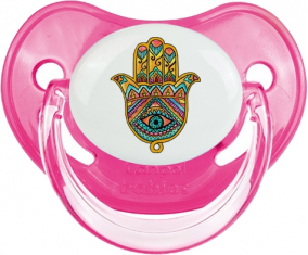 Judaísmo: Khamsa evil eye: Classical Rose Tetine physiological tip