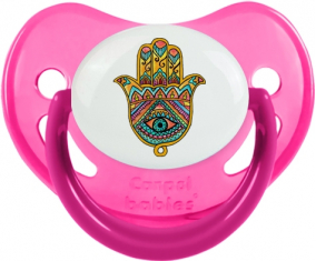 Judaísmo: Khamsa evil eye: Punta fisiológica de Rosa Tetin fosforescente