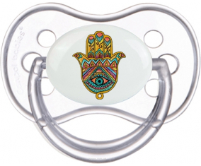 Judaísmo: Khamsa evil eye: Consejo anatómico tetino clásico transparente