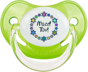 Mazel Tov design-1: Consejo fisiológico tetino verde clásico