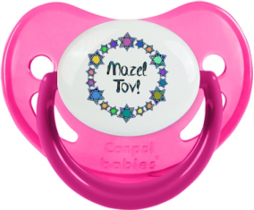 Mazel Tov design-1: Punta fisiológica de rosa tetina fosforescente