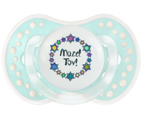 Mazel Tov design-1: Retro-turquoise-lagoon classic Tetine tip Lovi Dynamic