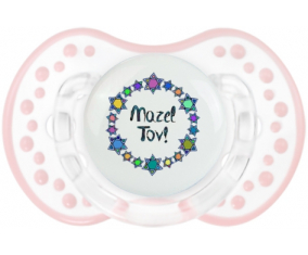 Mazel Tov design-1: Retro-white-pink-tender classic Tetine tip Lovi Dynamic