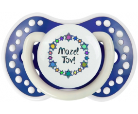 Mazel Tov design-1: Punta tetina azul-marina fosforescente Lovi Dynamic