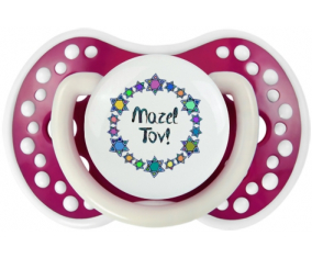 Mazel Tov design-1: Punta de tetina fosforescente Fuchsia Lovi Dynamic