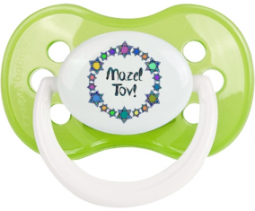 Mazel Tov design-1: Punta anatómica tetina verde clásica