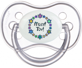 Mazel Tov design-1: Punta anatómica tetina clásica transparente