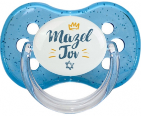 Judaísmo: mazel tov hebreo diseño-2: Chupete Cereza personnalisée