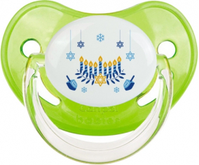 Judaísmo: Diseño de Hanukkah-2: Consejo fisiológico tetino verde clásico