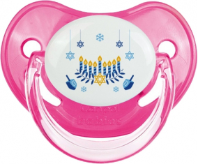 Judaísmo: Diseño de Hanukkah-2: Punta fisiológica clásica de Rose Tetine