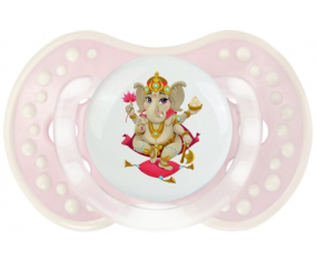 Ganesha hindú: Lovi Dynamic tetina clásica de color rosa-rosa retro