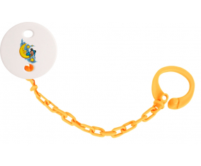 Attache-TetineDisney Mickey Buenas Noches Color Naranja