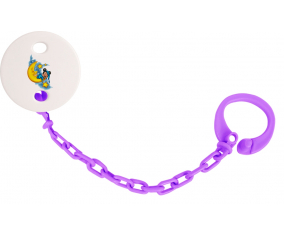 Attache-TetinDisney Mickey Buenas Noches Color Violeta