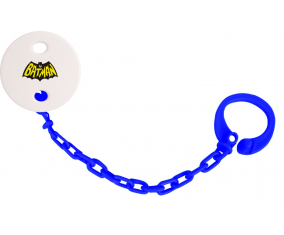Attache-tetineBatman logo design-3 color marino