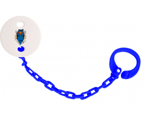 Attache-tetineSuperman design-1 color marino