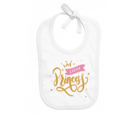 Bavoir bebé personalizado mi pequeña princesa diseño-3