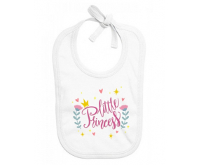 Bavoir bebé personalizado mi pequeña princesa diseño-8