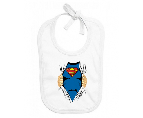 Bavoir Bebé Personalizado Superman Diseño-1
