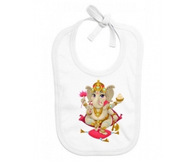 Bavoir el hinduismo bebé personalizado Ganesha