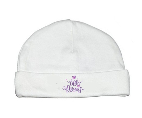 Bonnet bebé personalizado mi pequeña princesa diseño-5