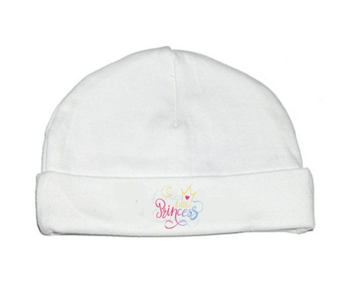 Bonnet bebé personalizado Mi pequeño princesa diseño-7