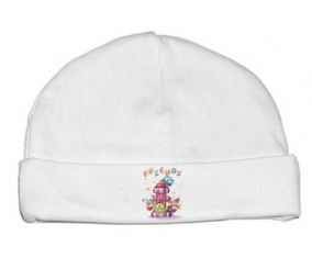 Bonnet bebé personalizado animales divertidos amigos