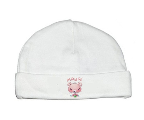 Bonnet bebé personalizado animales divertidos ratón
