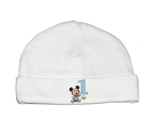 Bonnet número de cumpleaños personalizado de Mickey 1 de Disney