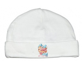Bonnet bebé personalizado animales divertidos cauchon noche