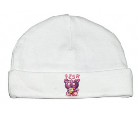 Bonnet bebé personalizado animales divertidos peces