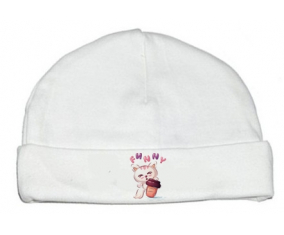 Bonnet bebé personalizado animales divertidos