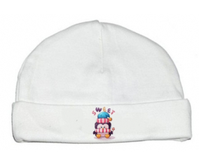 Bonnet bebé personalizado dulce animales divertidos