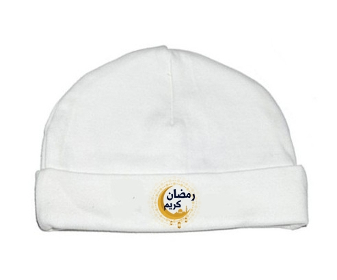 Bonnet bebé personalizado Islam ramadhan kareem design-1