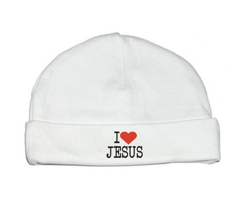 Bonnet bebé personalizado amo a Jesús