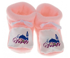 Chausson bebé Islam Ramadhan de Color Rosa