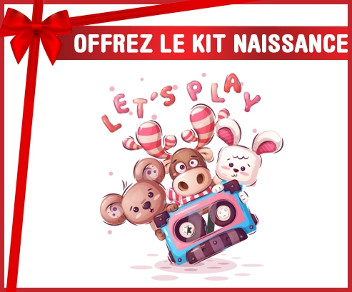 kit naissance bebé personalizado animales divertidos vamos a jugar