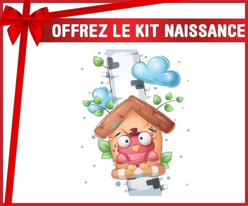 kit naissance bebé personalizado animales divertidos hogar ave