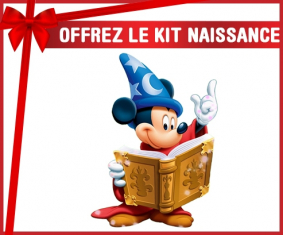 kit naissance libro de magia personalizado del mago Disney Mickey