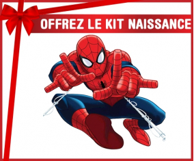 kit naissance spiderman personalizado design-3 bebé con nombre de pila