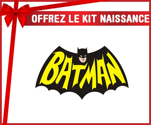 kit naissance bebé personalizado batman logo design-3