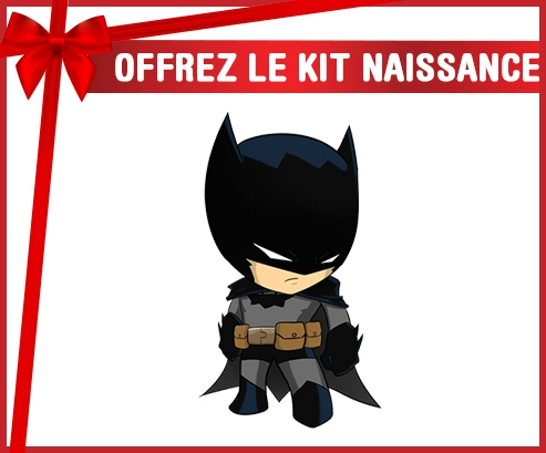 kit naissance logotipo personalizado de batman kids