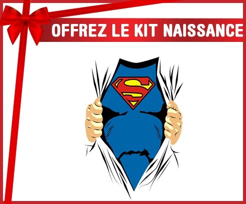 kit naissance Bebé Personalizado Superman Diseño-1