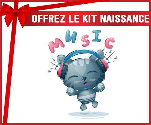 kit naissance bebé personalizado animales divertidos música